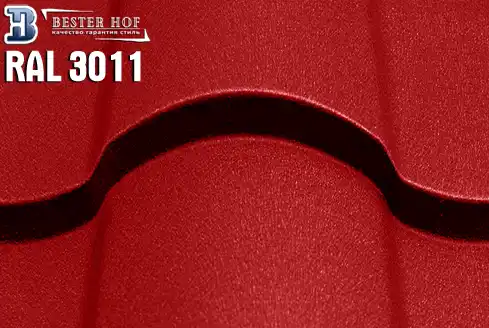 Металлочерепица Кредо (Kredo) RAL 3011